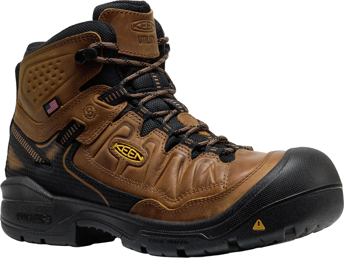 Keen - Men's Taghee IV WP Work Boot-Carbon Toe