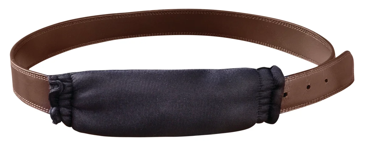 Belt Buckle Guard, Black, 12 Pack