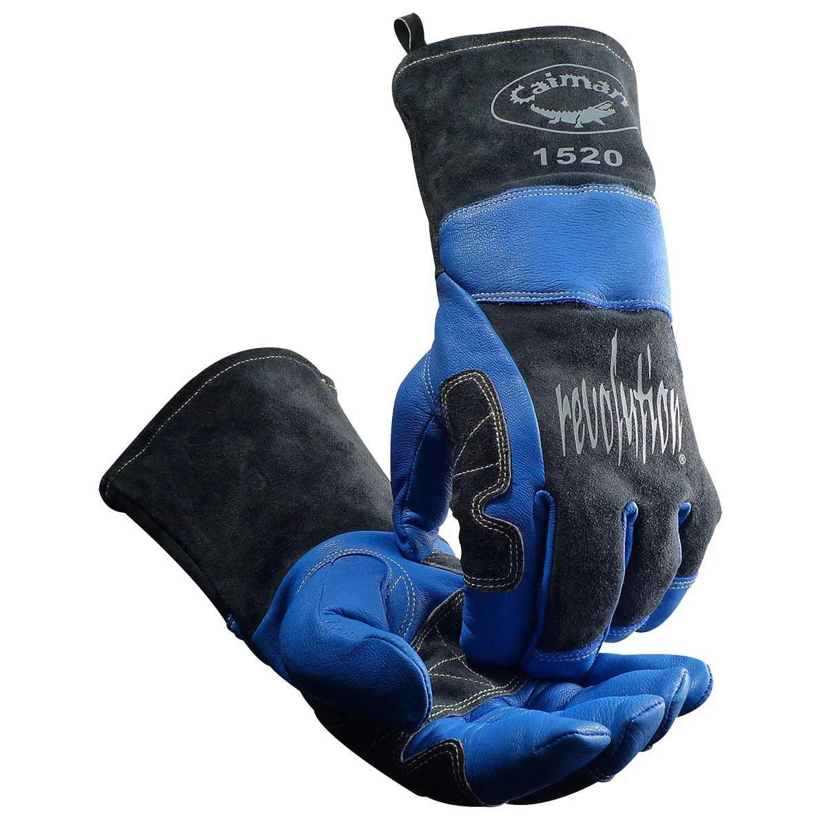 Caiman® Premium Goat Grain MIG/Stick Welder's Glove with Wool Lining and Kontour Thumb™ & Wrist™
