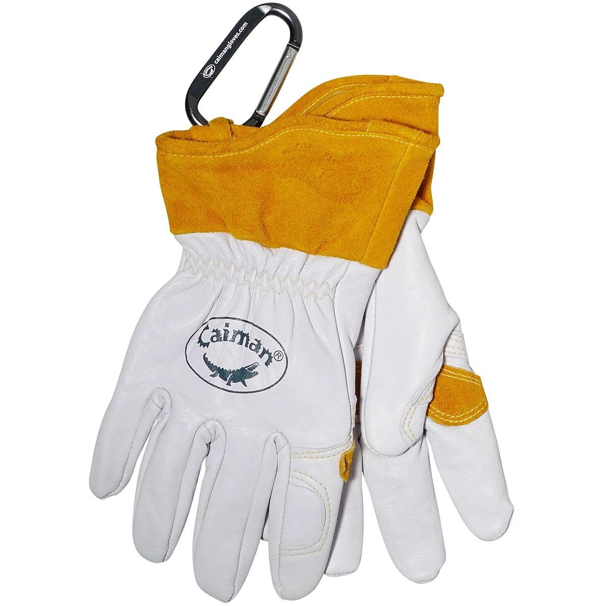 Premium Goat Grain TIG/MIG Welder';s Glove with Wool Insulated Back - Scalloped Cuff