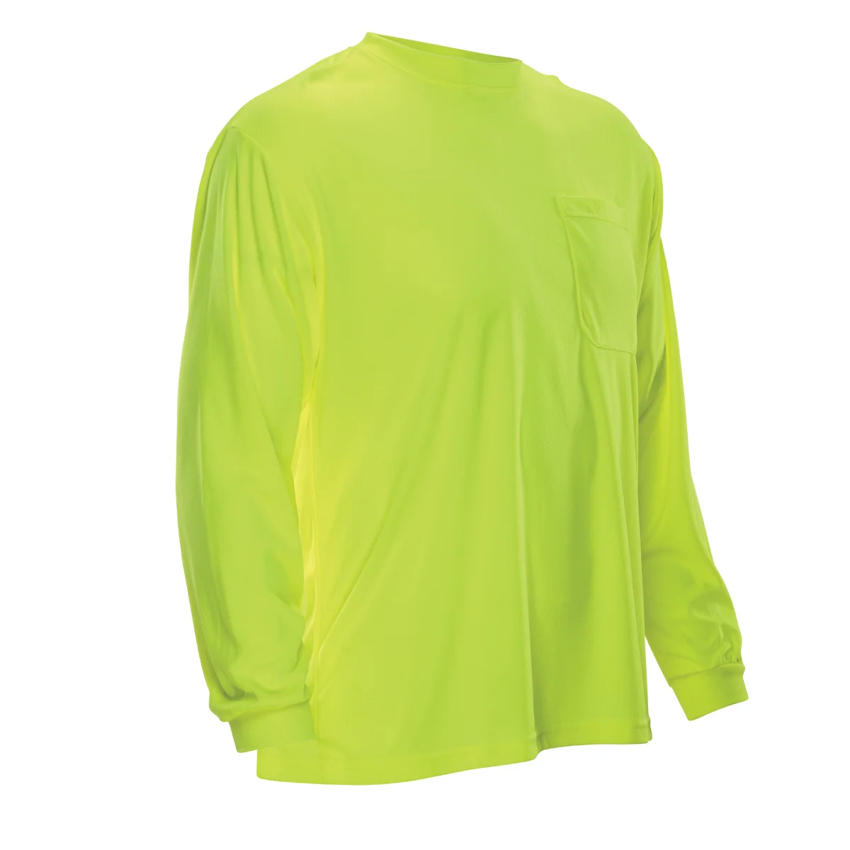 Reflective Apparel™ Non-ANSI Long Sleeve Moisture Wicking T-Shirt with UPF 35 Sun Protection