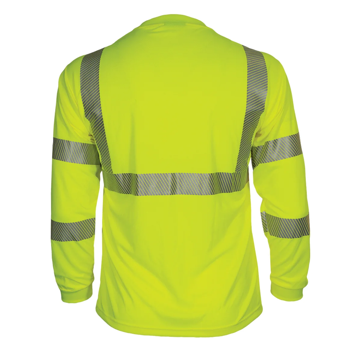 ANSI Type R Class 3 Long Sleeve T-Shirt with Segmented Tape