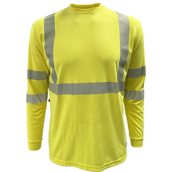 ANSI Type R Class 3 Dual-Certified AR/FR Long Sleeve T-Shirt - 16 cal/cm2