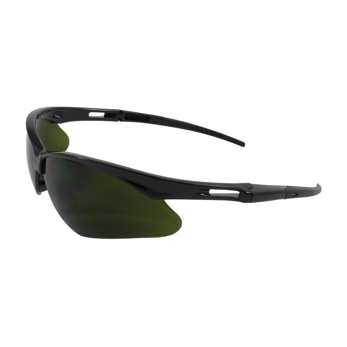 Anser™ Semi-Rimless Safety Glasses with Black Frame, IR Filter Shade 5.0 Lens and Anti-Scratch Coating