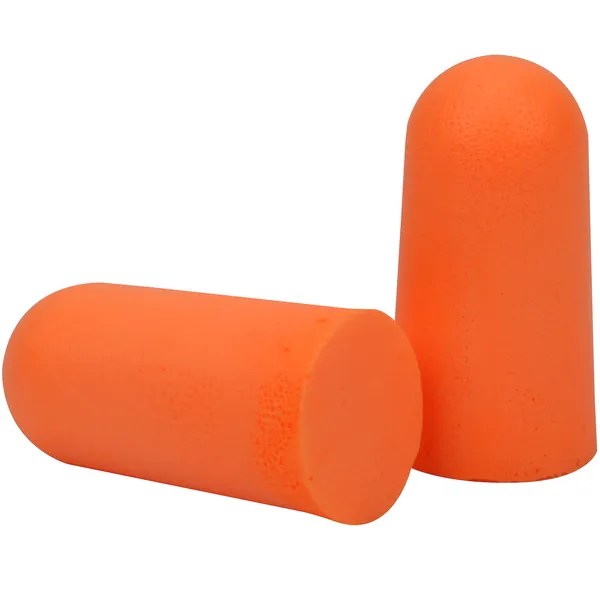 Mega Bullet™ Disposable Soft Polyurethane Foam Ear Plugs - NRR 32 / SNR 38