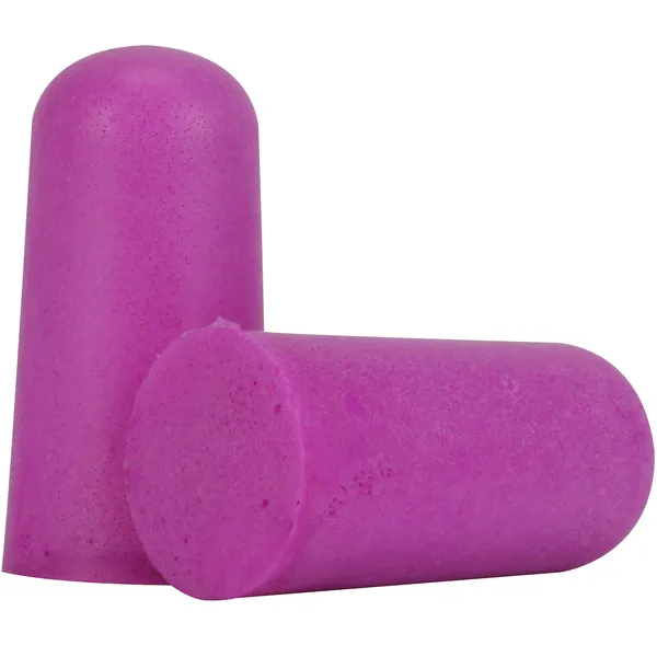 Nano Bullet™ Compact Disposable Soft Polyurethane Foam Ear Plugs - NRR 28 / SNR 37