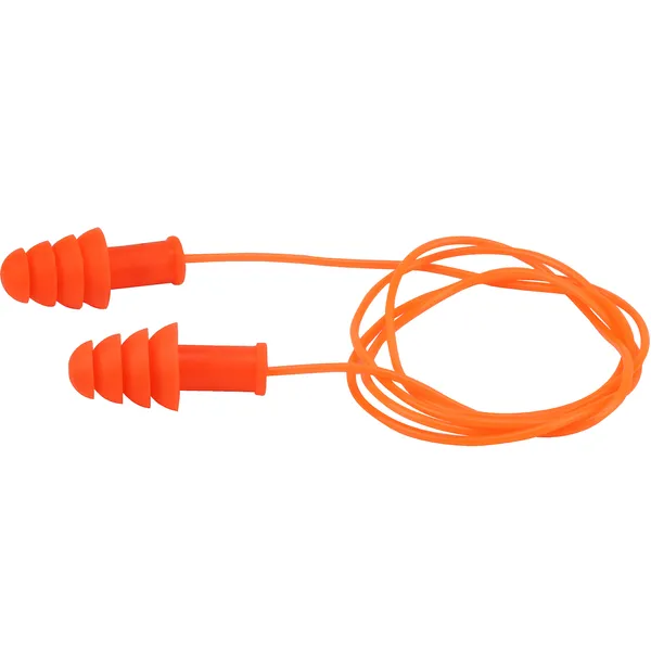 PIP® Reusable TPR Corded Ear Plugs - NRR 27 / SNR 33