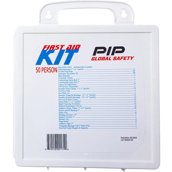 PIP® Personal First Aid Kit - 50 Person