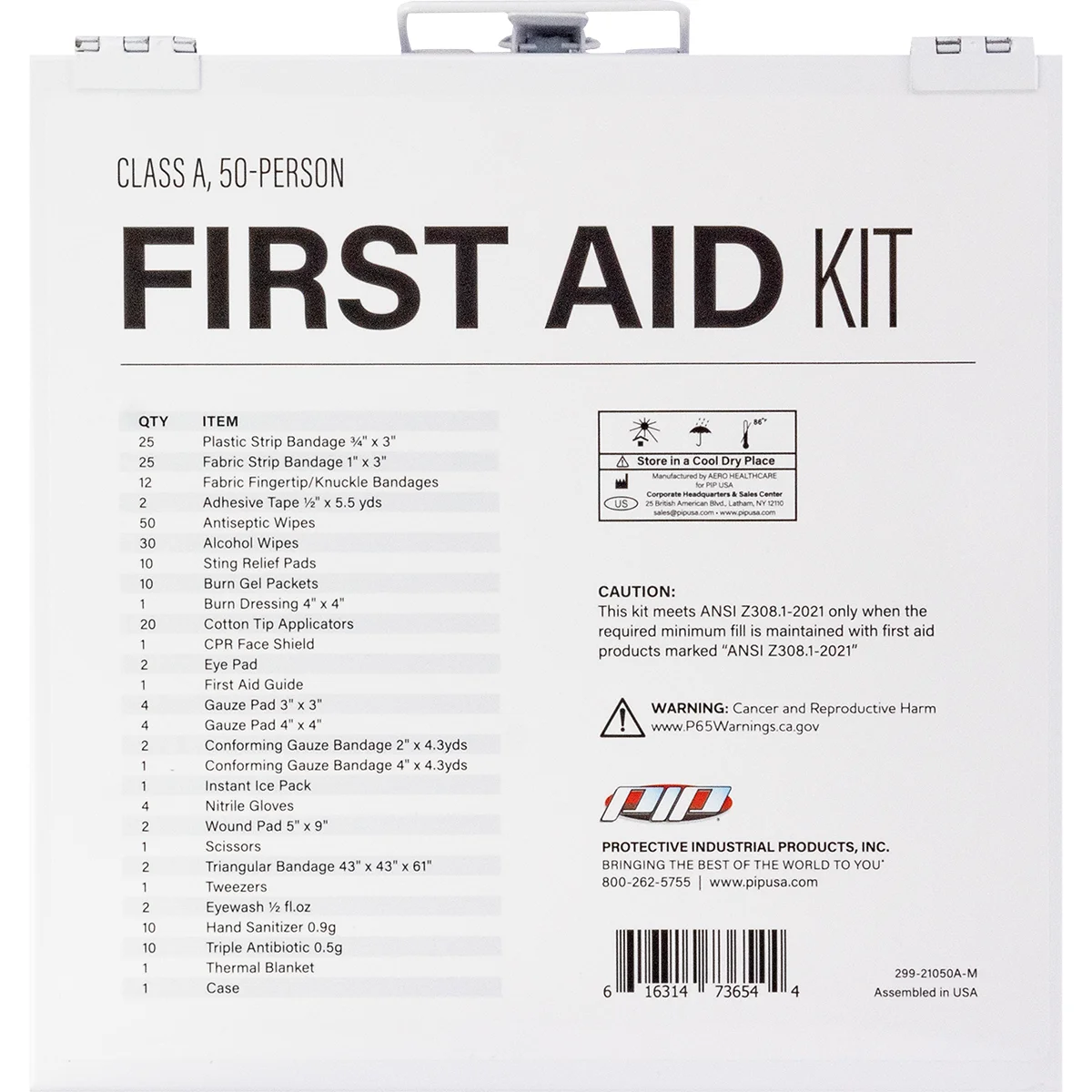 PIP® ANSI Class A Aid Kit - 50 Person