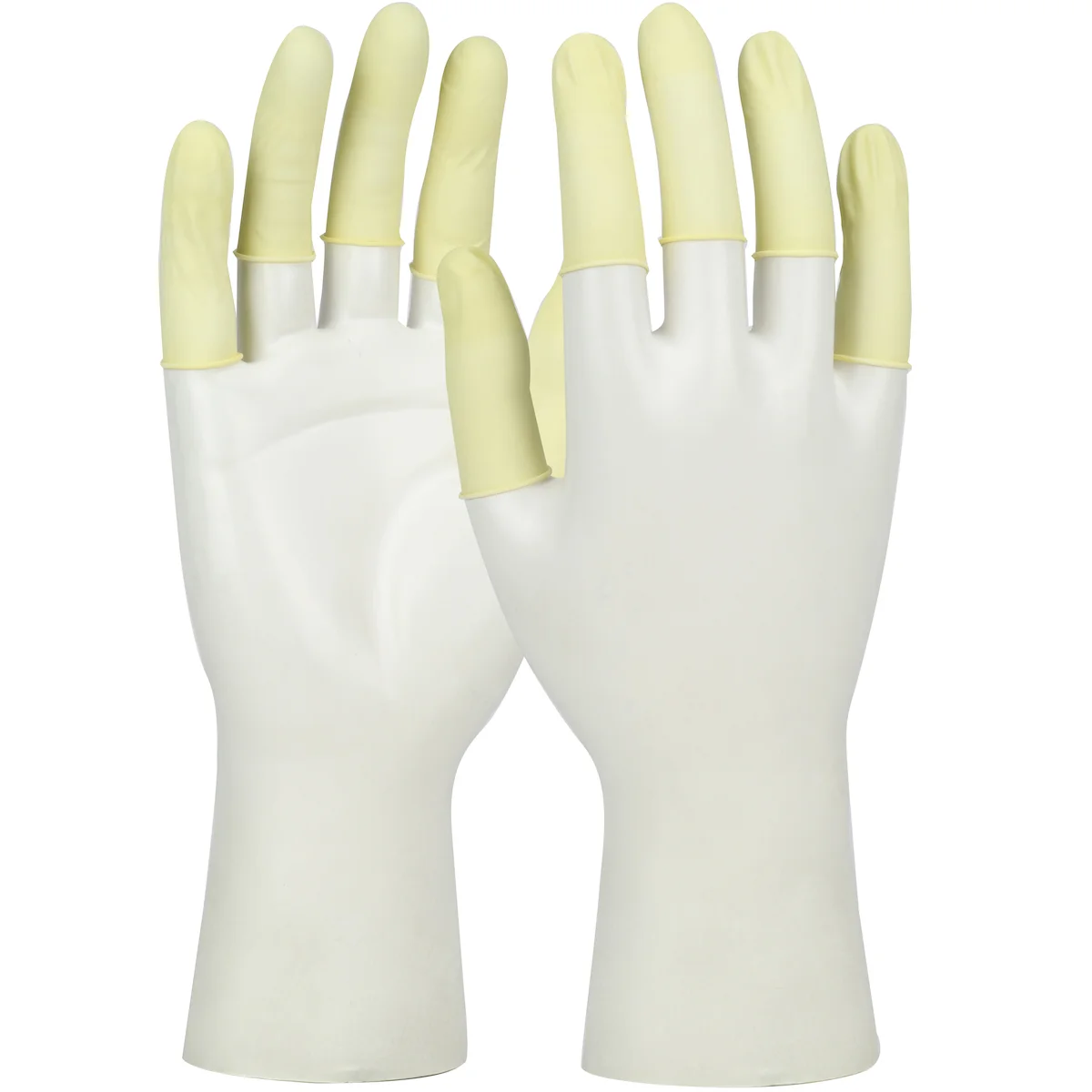 QRP® Qualatex® Disposable Vacuum Sealed Latex Finger Cots, Powdered - 3.5 Mil