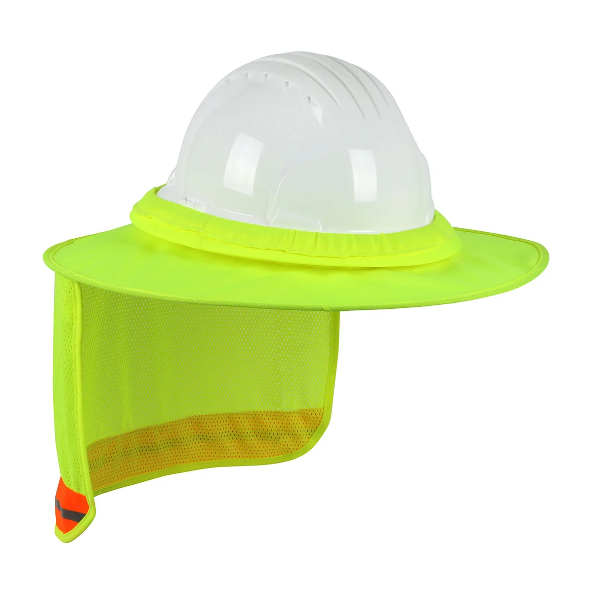 EZ-Cool® Hi-Vis Full Brim Hard Hat Visor with Neck Shade