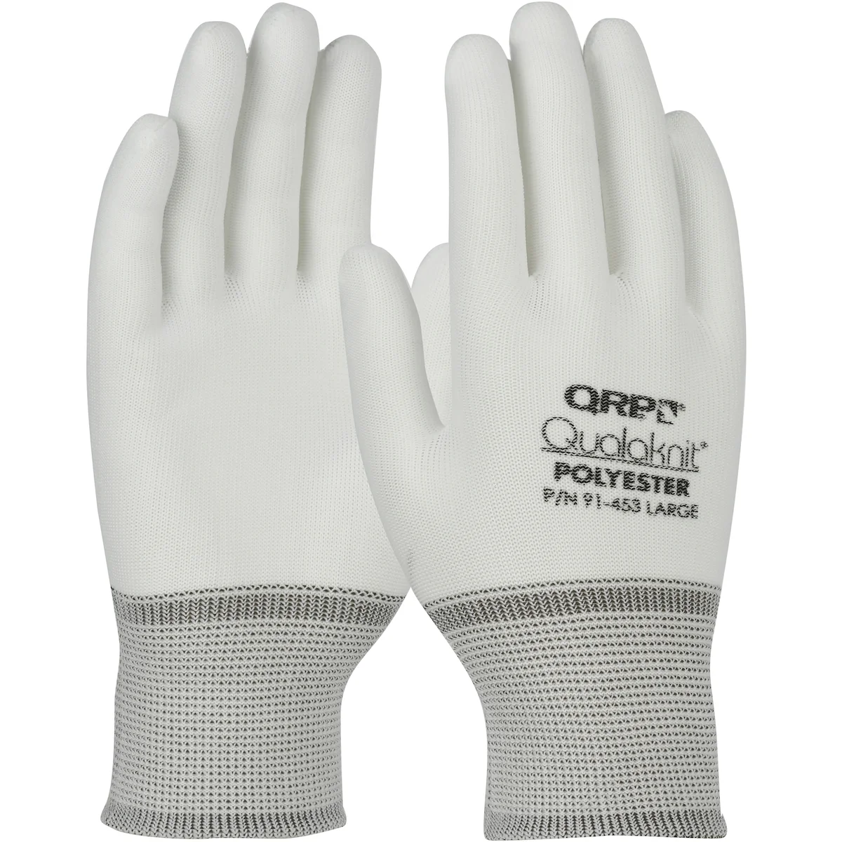 QRP® Qualaknit® Seamless Knit Stretch Polyester Clean Environment Glove