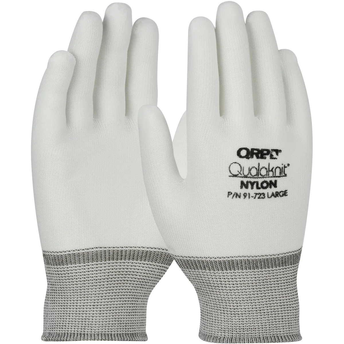 QRP® Qualaknit® Seamless Knit Stretch Nylon Clean Environment Glove