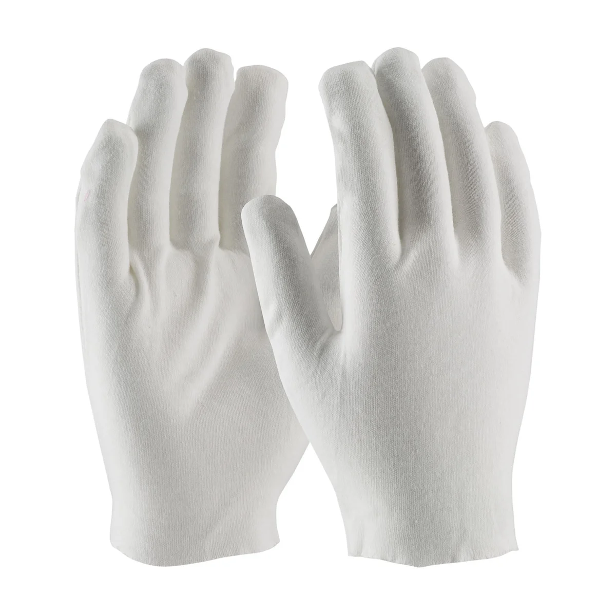 CleanTeam® Heavy Weight Cotton Lisle Inspection Glove with Unhemmed Cuff - Men's