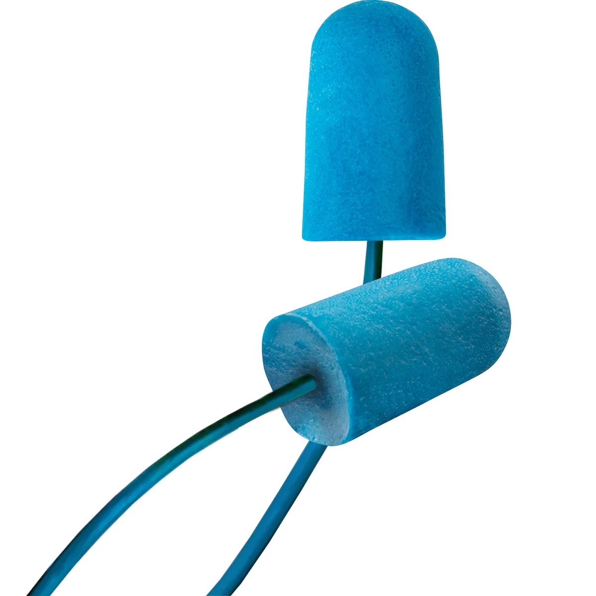 Food Pro Bullet™ BioSoft™ Metal Detectable Disposable Bio-Based Corded Foam Ear Plug with BioSoft™ Technology - NRR 32