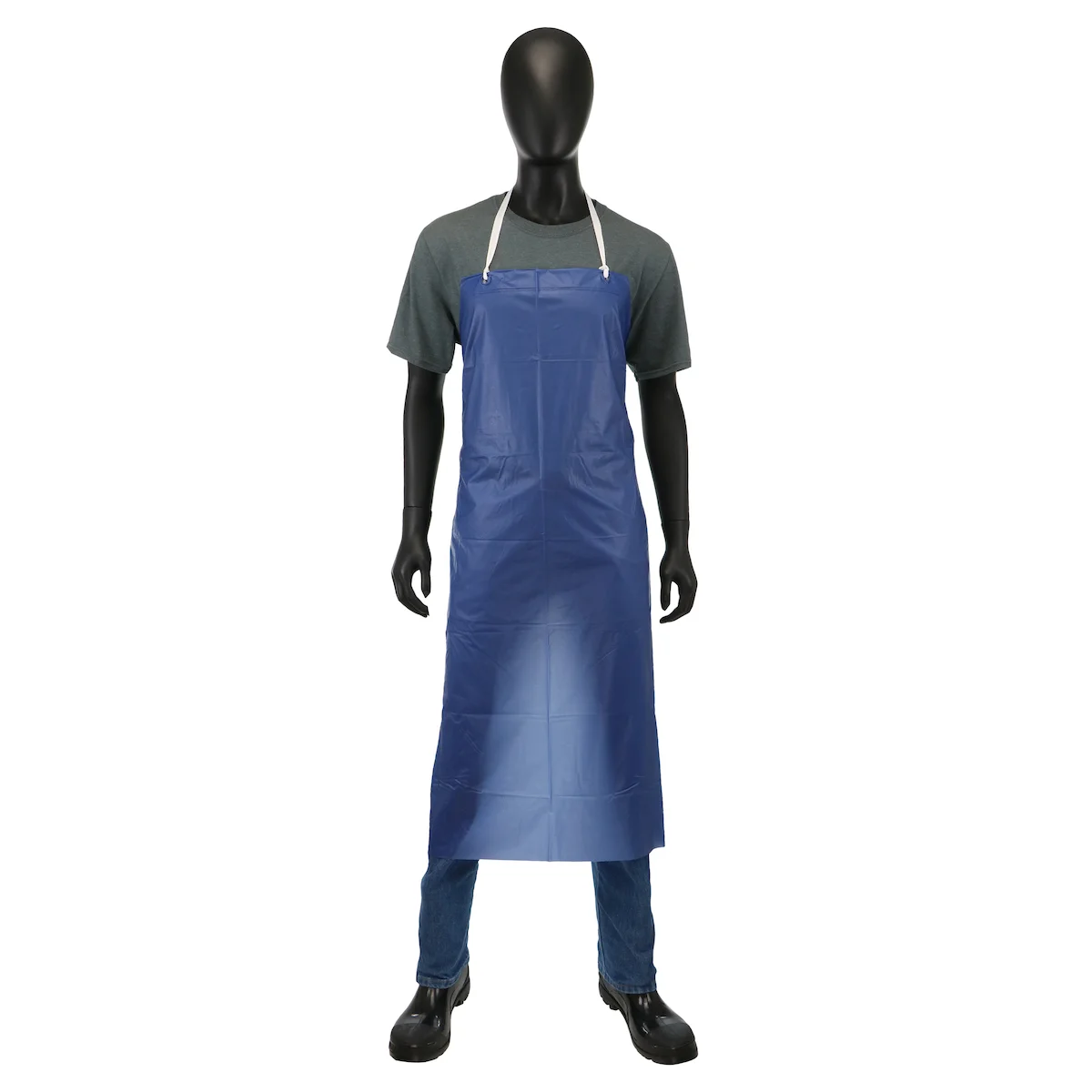 PIP® Blue Vinyl Apron - 8 mil
